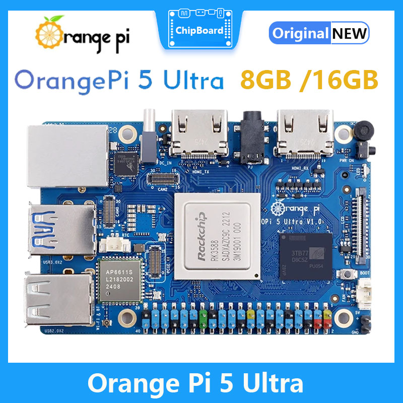 Rockchip Rk3588 Development Board - Oranje Pi 5 Ultra 8 GB/16