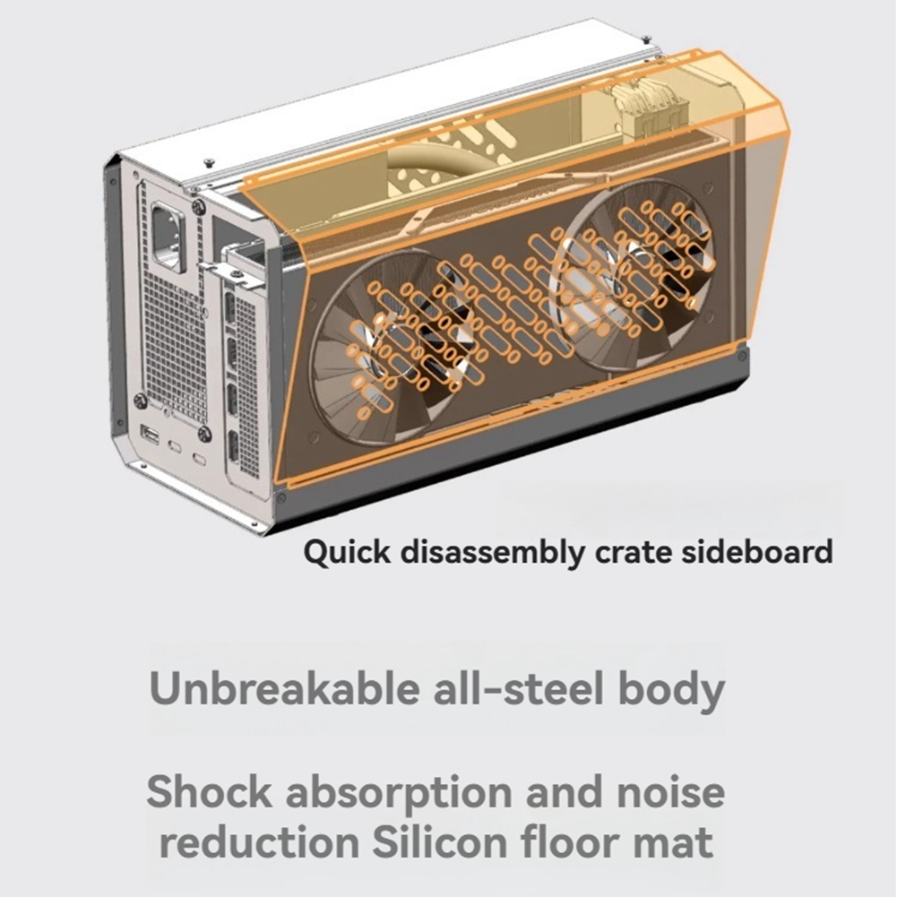 M05K Frame Case Chassis voor T - Oculink Egpu Mini Pc recensie en prijs