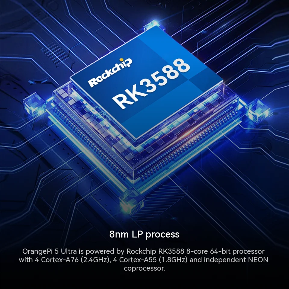 Oranje Pi 5 Ultra 8 GB/16 GB L - Rockchip Rk3588 Development Board recensie en prijs